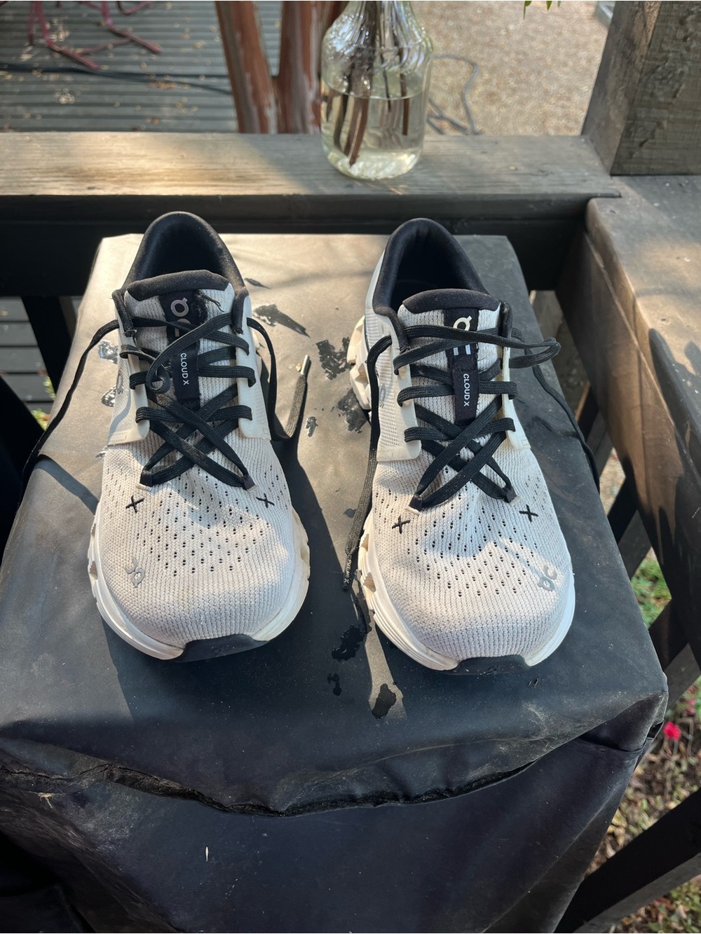 On Running Women’s Athletic Shoes in White and Black